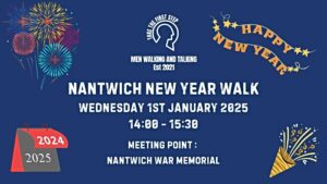 New Year’s Day walk in Nantwich to boost men’s mental health