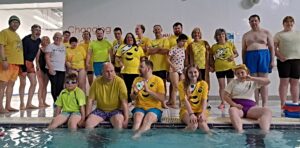 Seahorse Swimming Club makes splash for BBC Children in Need