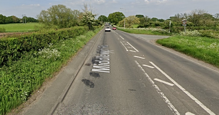 A530 Middlewich Road - potholes