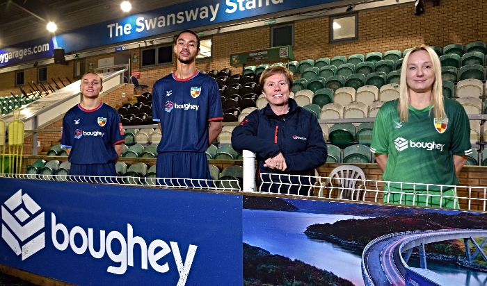 Boughey sponsors Nantwich Town shirts