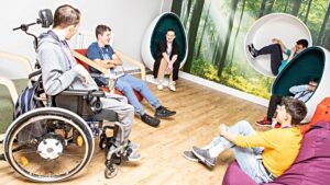 Cheshire College unveils sensory space for students