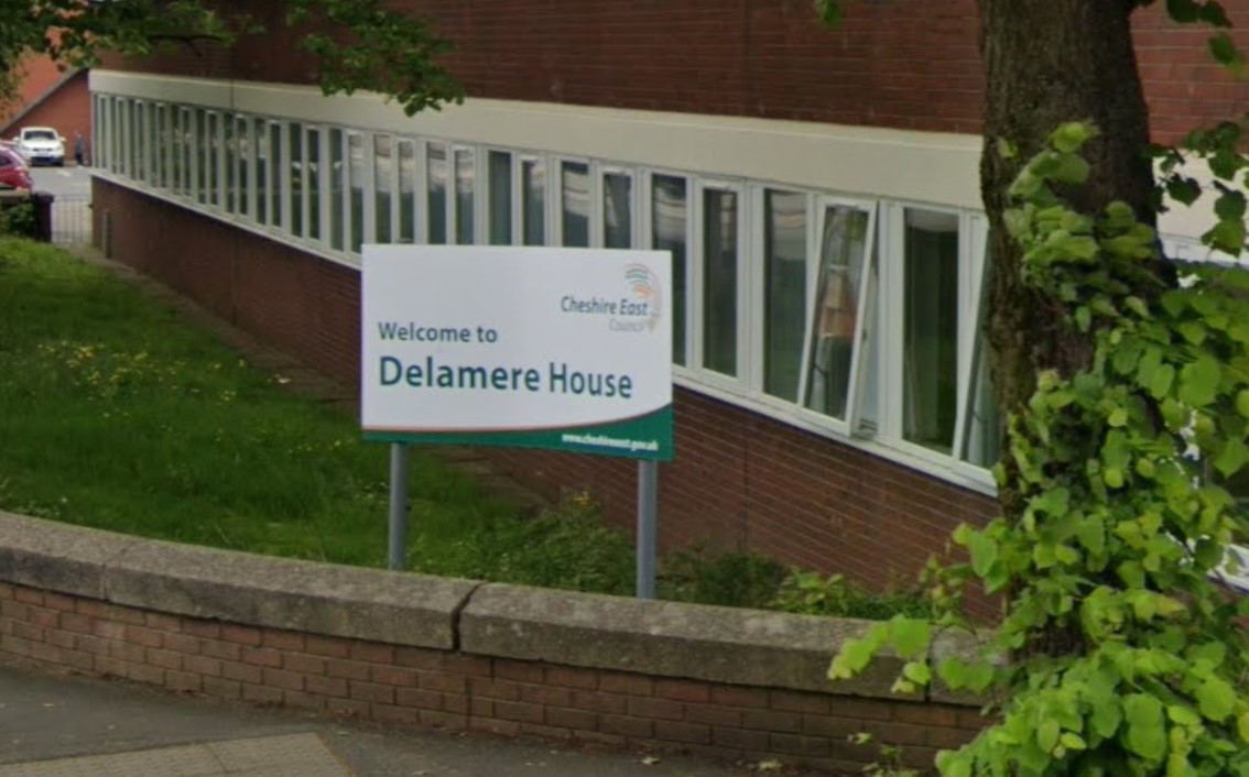 Cheshire East Council - Delamere House, Crewe 1 (Google)