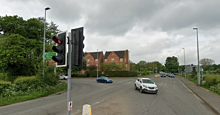 Newcastle Road and Elwood Way junction - delays by roadworks