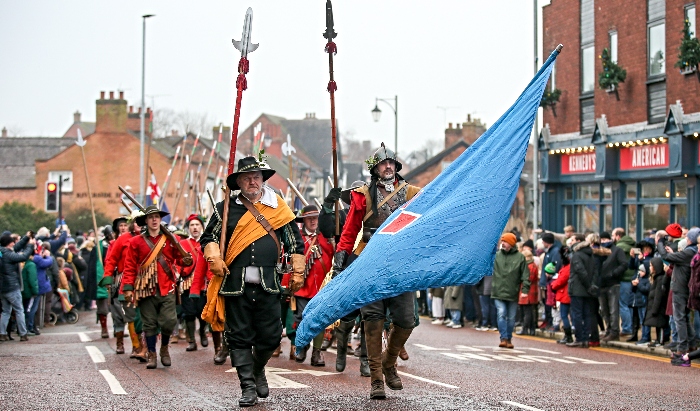 Publicity photo - parade passes along High Street (1)