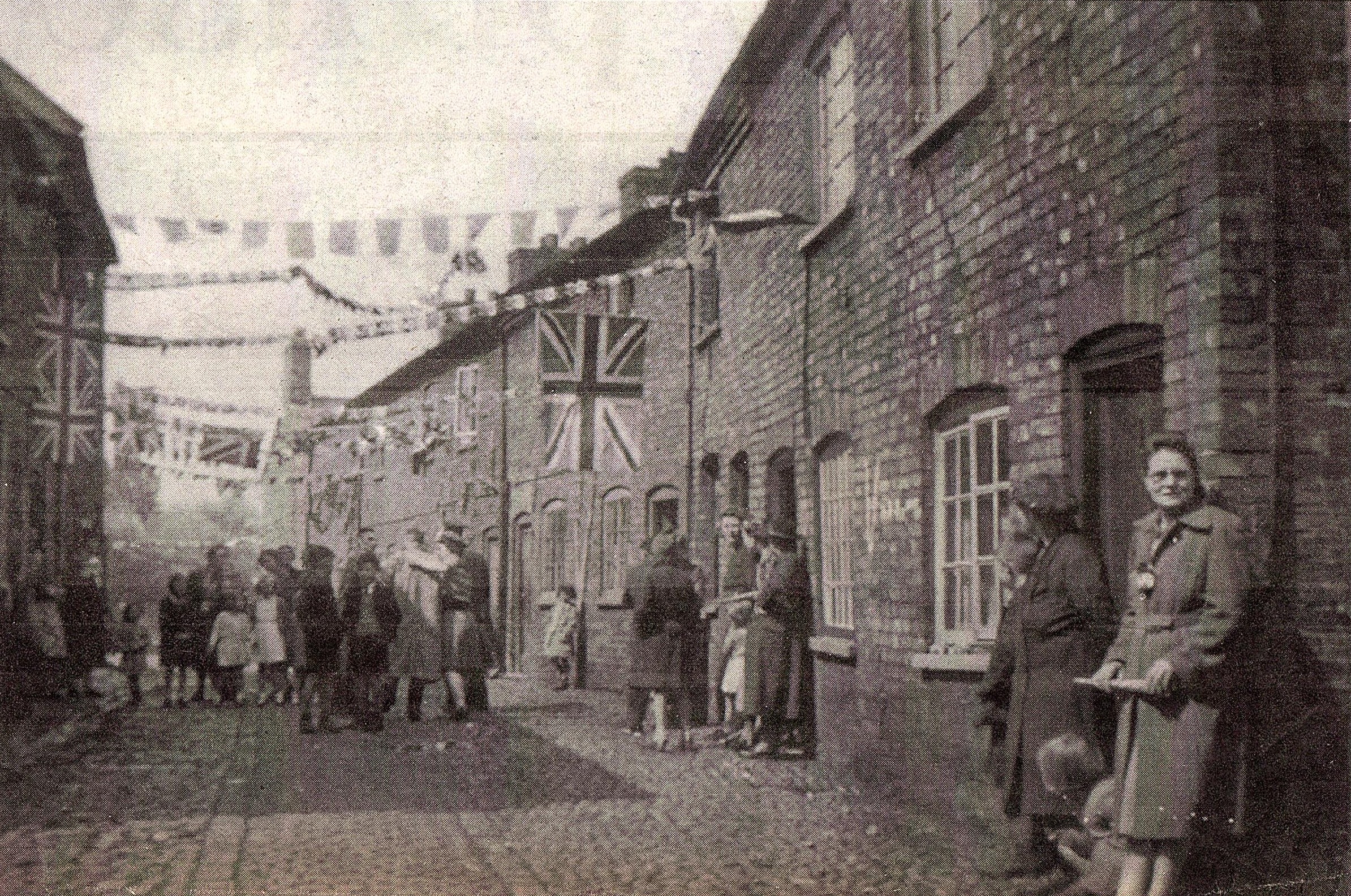 anniversary exhibition Wood Street Nantwich VE Day, 1945