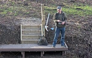 Seven new fishing platforms installed on River Weaver in Nantwich