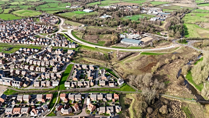 Reaseheath roundabout and new road