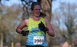 Katie Latham (Nantwich Running Club) strides to victory in Female category (1)