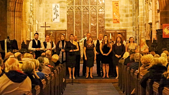 Publicity photo - Acton Operatic Society perform at a previous St Marys Acton concert