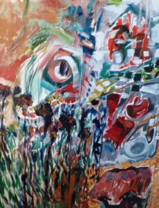 Alan Leese painting