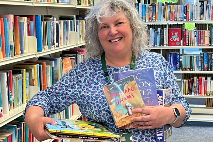Hilary retired librarian