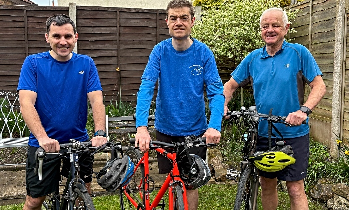 L to R James Fay, Matthew Roberts and Gareth Roberts (1)