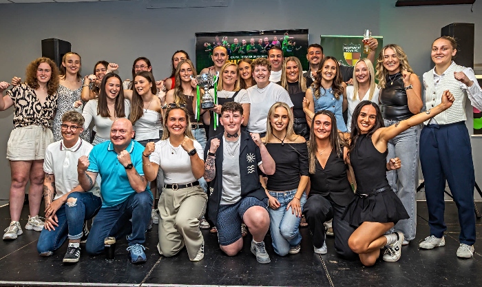 Nantwich Women FC - awards group shot