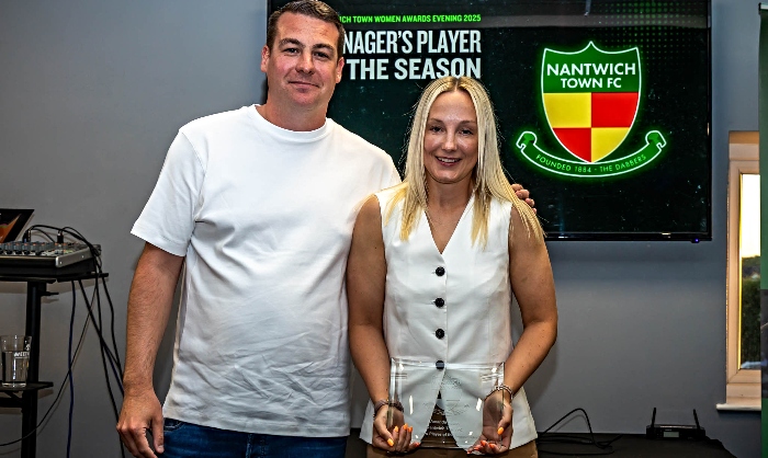 Nantwich Women awards - Fallon