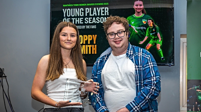 Nantwich Women awards - Poppy Smith