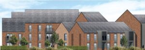 The retirement living scheme proposed for Maylands Park, Nantwich (Bower Mattin)