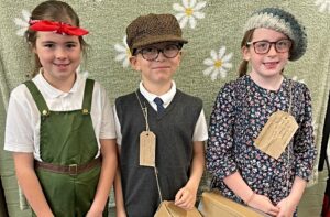 VE Day street party at Calveley Academy