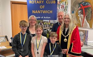 Nantwich youngsters in frame for art and handwriting awards