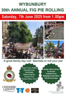 Wybunbury Fig Pie Wakes 2025 - poster