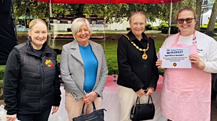 Young market traders competition highly commended