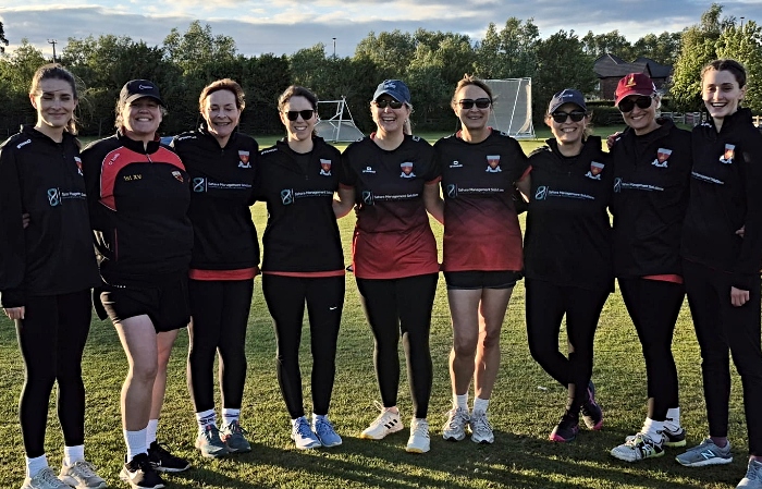 Crewe CC Vagrants Ladies softball team