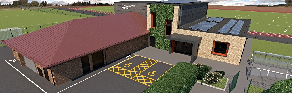 Cumberland Arena artist impression in Crewe