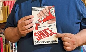 Wistaston poet makes a splash with new book “Sauce”