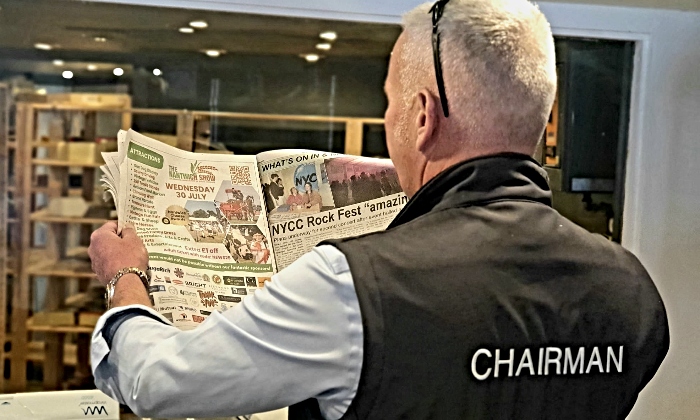 Nantwich Show chairman Michael-John Parkin catches up with latest Nantwich Life