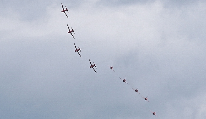 The Red Arrows – all nine jets in shot (2) (1)
