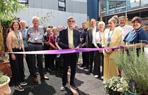 New dementia garden opens for patients at Leighton Hospital
