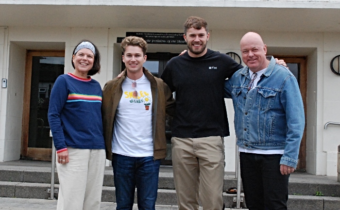 AJ and Curtis Pritchard at Youth Arts Festival