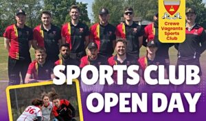 Crewe Vagrants sports club to stage 2025 Open Day