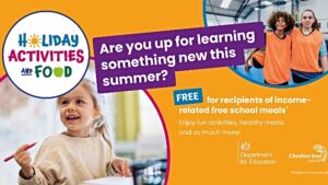 Free summer activities for children on Cheshire East HAF scheme