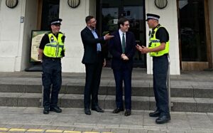 MP Naismith and Crime Commissioner discuss anti-social issues in Nantwich