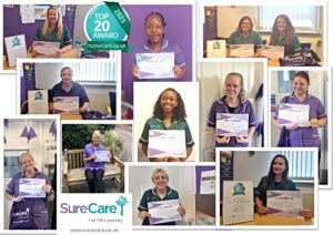Nantwich home care agency in Top 20 providers in North West