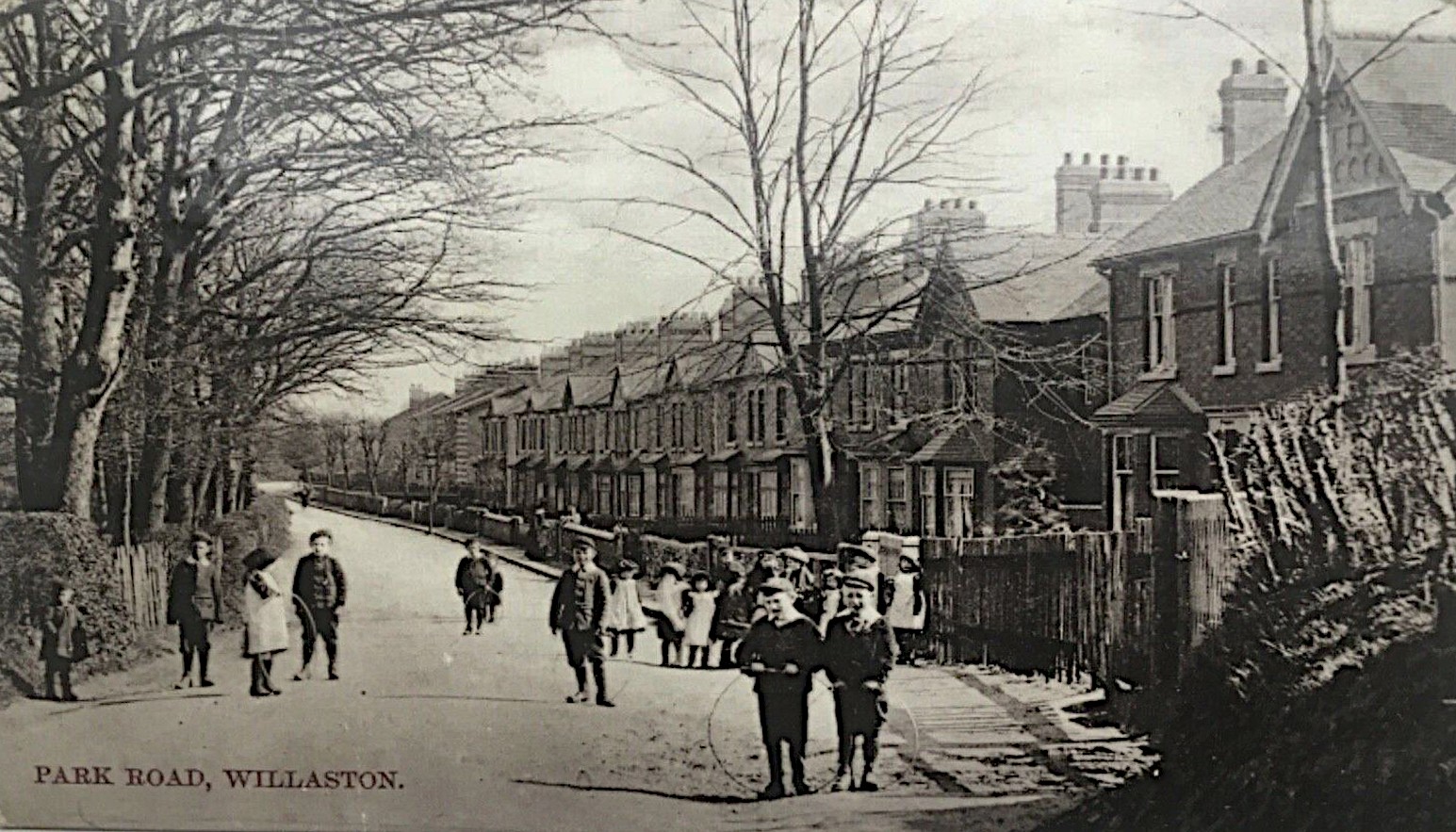 ancient villages - Park Road Willaston 1930s