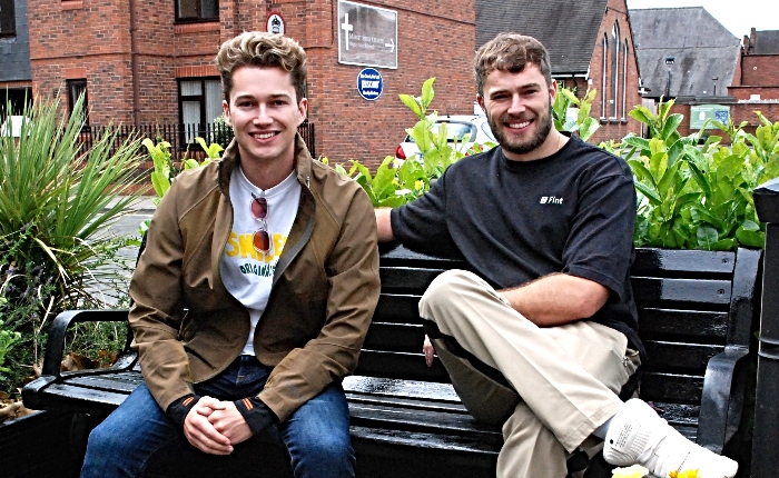 Pritchard brothers at Youth Arts Fest in Nantwich