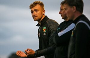 Nantwich Town beaten 2-1 away at rivals Stafford Rangers