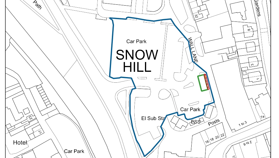 Snow Hill car park lease plan - EV charging