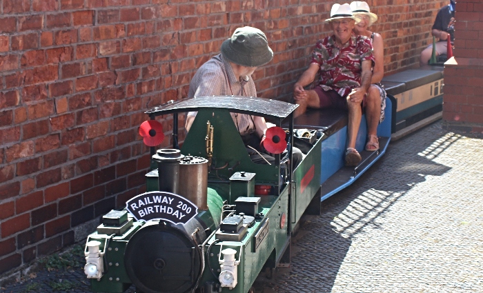 The Nantwich Methodist steam traingiving rides to 'children of all ages'! IMG_8071 - Copy (1) (1)