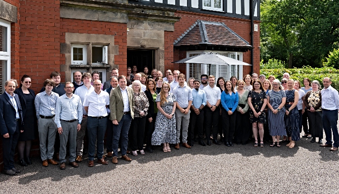 There was a large gathering of Afford Bond employees at the event