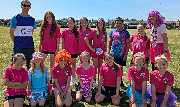 Weaver Primary and Race for Life challenge
