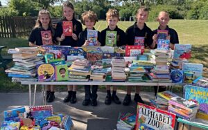 Nantwich families unite to send thousands of books to Ukraine