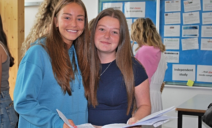 Brine Leas students collect GCSE results 2025 - pic 4