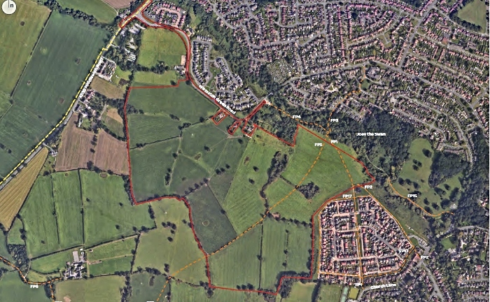 Crewe 660 homes application site (From planning docs) (1)