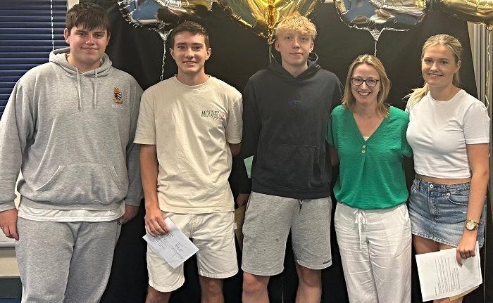 Malbank results 4 - students celebrate