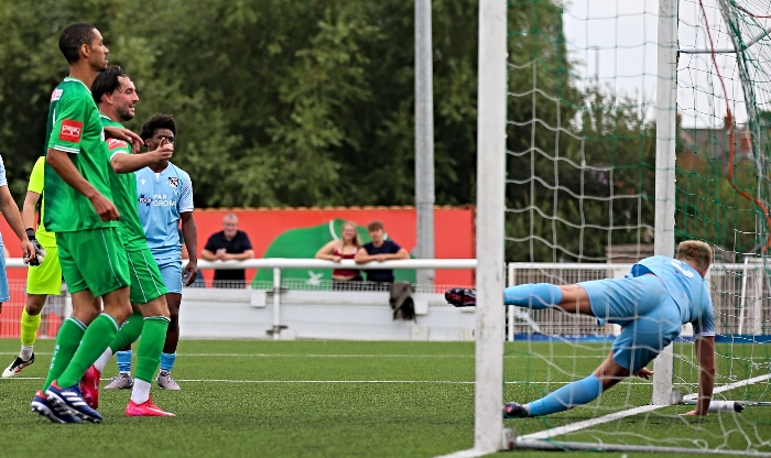 Second-half - Byron Harrison (left) scores the winning goal (1) (1)
