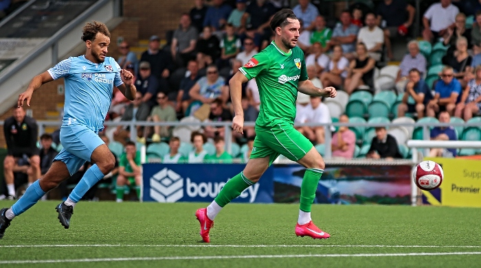 Second-half - Callum Saunders on the ball (1)
