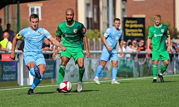 Second-half - Charnock Richard on the ball (1)