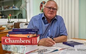 Former Nantwich teacher is top class at brain-teasing crosswords